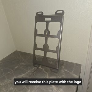 Mounting Plate For Milwaukee Packout, Single (Half) Width, 14ga Steel